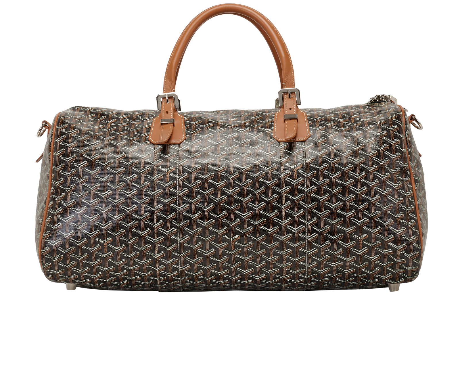 Boston 50, &pound;2,800, Handbags, Black/Brown, Canvas, Back view